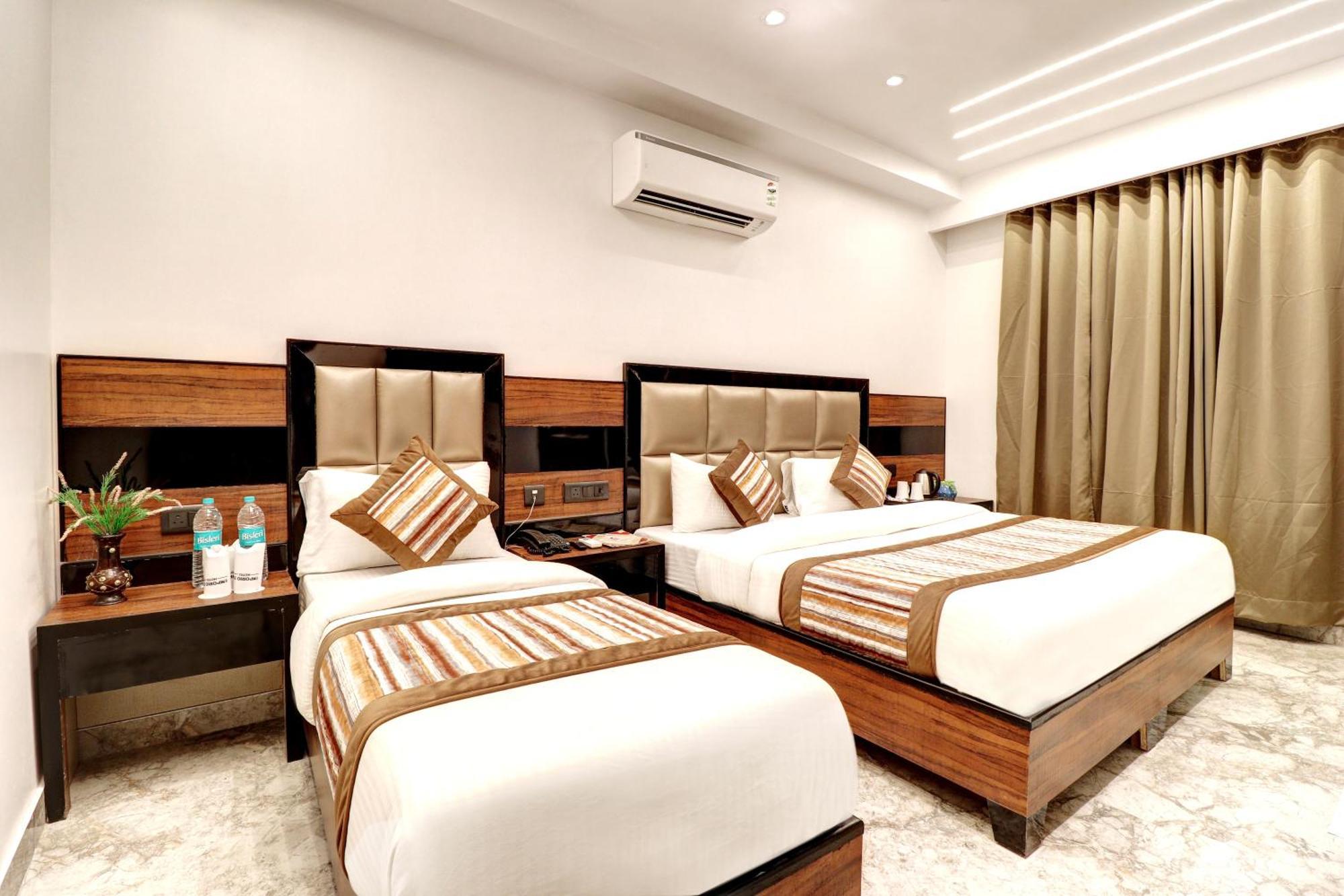Hotel Emporio Dx - New Delhi Railway Station - Paharganj Pokoj fotografie